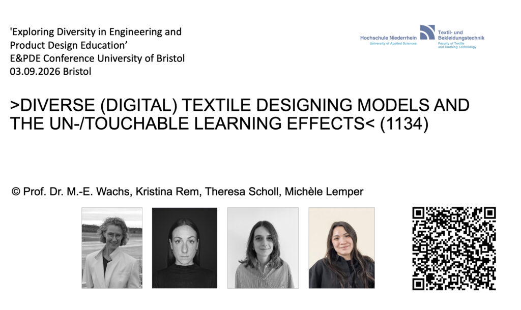 Title of research paper / presentation and QR CODE